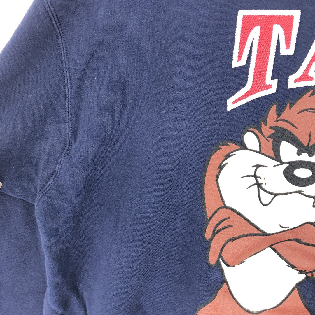 90'S WARNER BROS. Tasmanian Devil character sweatshirt, made in USA, men's XXL, vintage /eaa438885