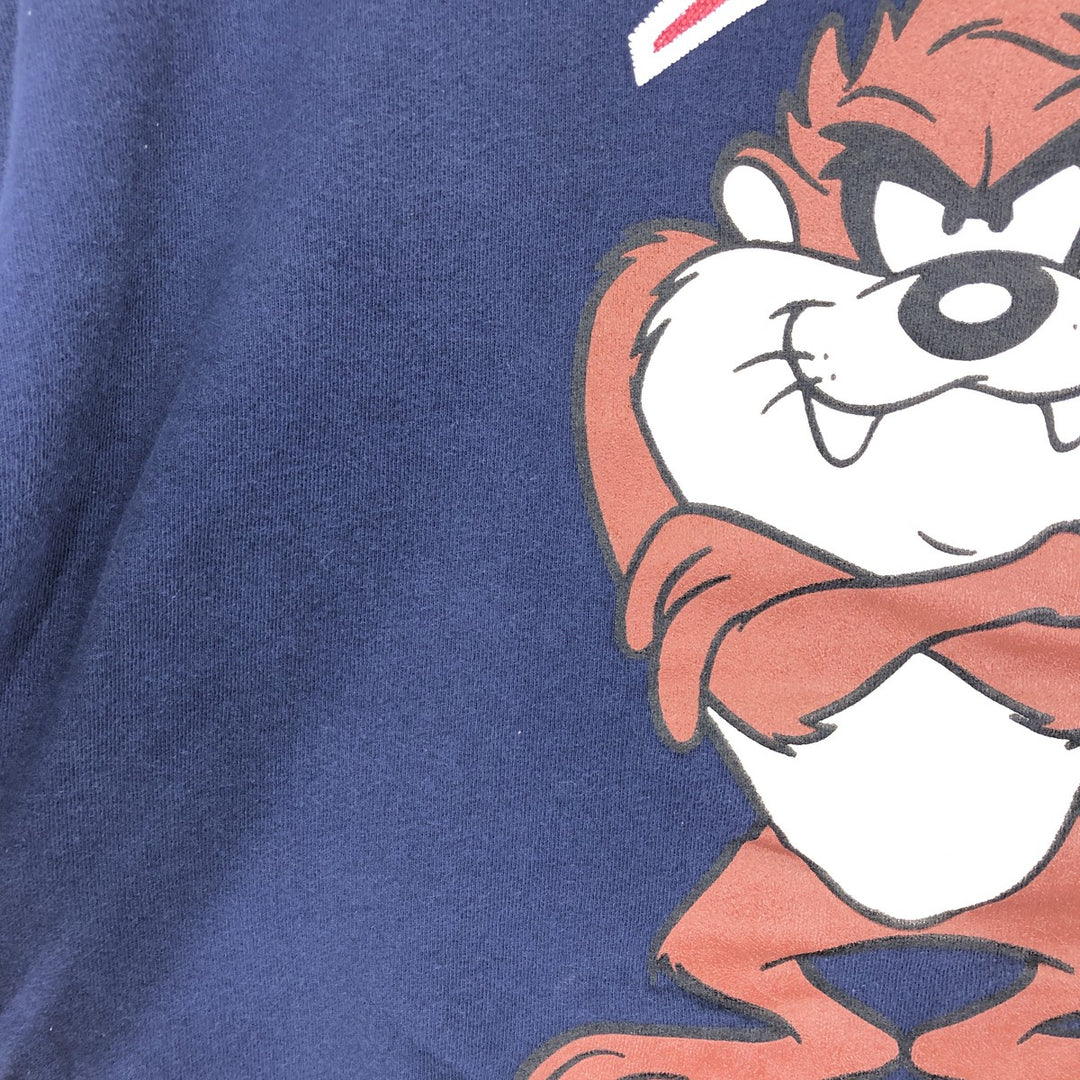 90'S WARNER BROS. Tasmanian Devil character sweatshirt, made in USA, men's XXL, vintage /eaa438885