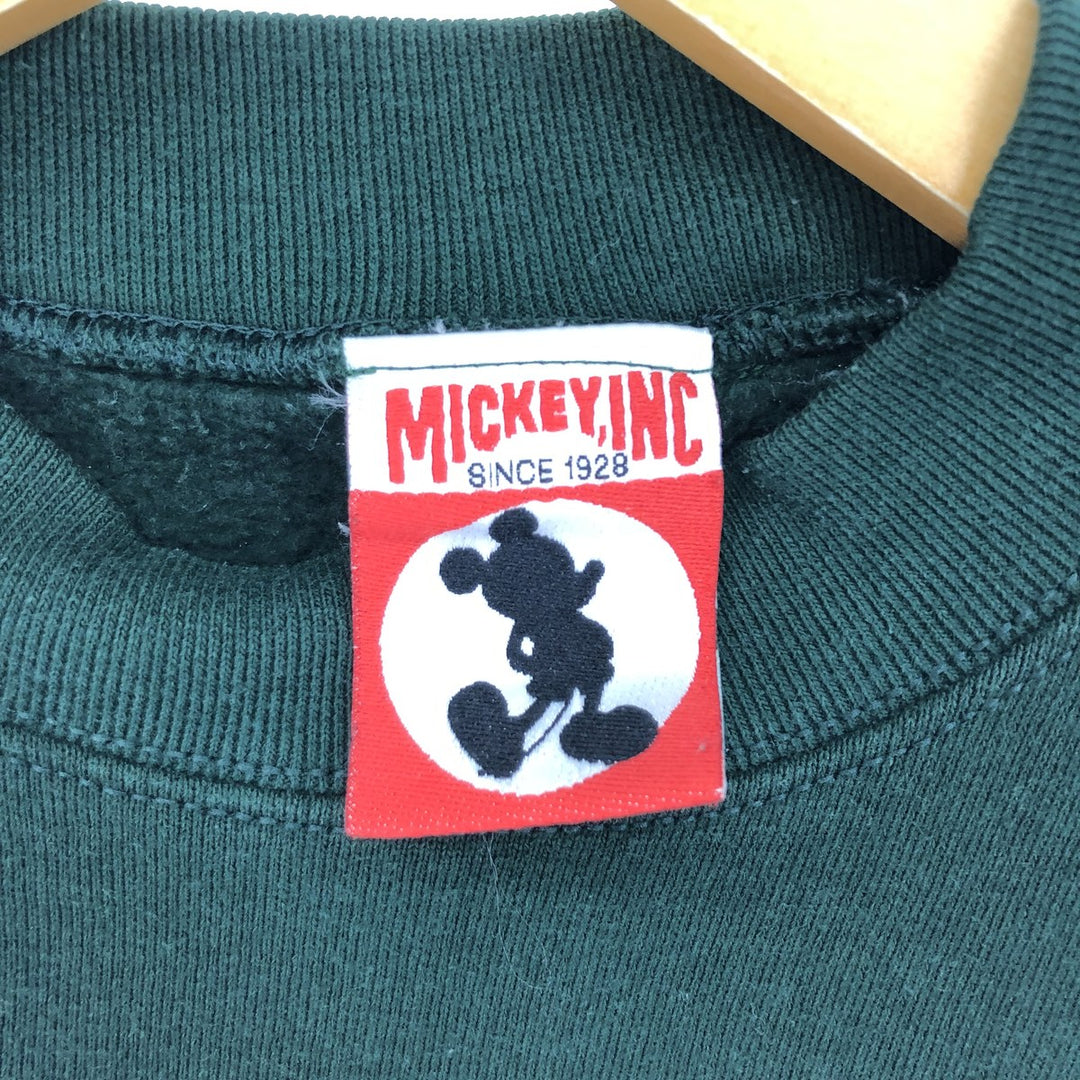 90'S MICKEY INC. embroidered sweatshirt, made in USA, men's L, vintage /eaa438886