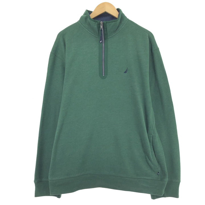 NAUTICA Half-Zip Sweatshirt, Trainer, Men's XXL / eaa438891