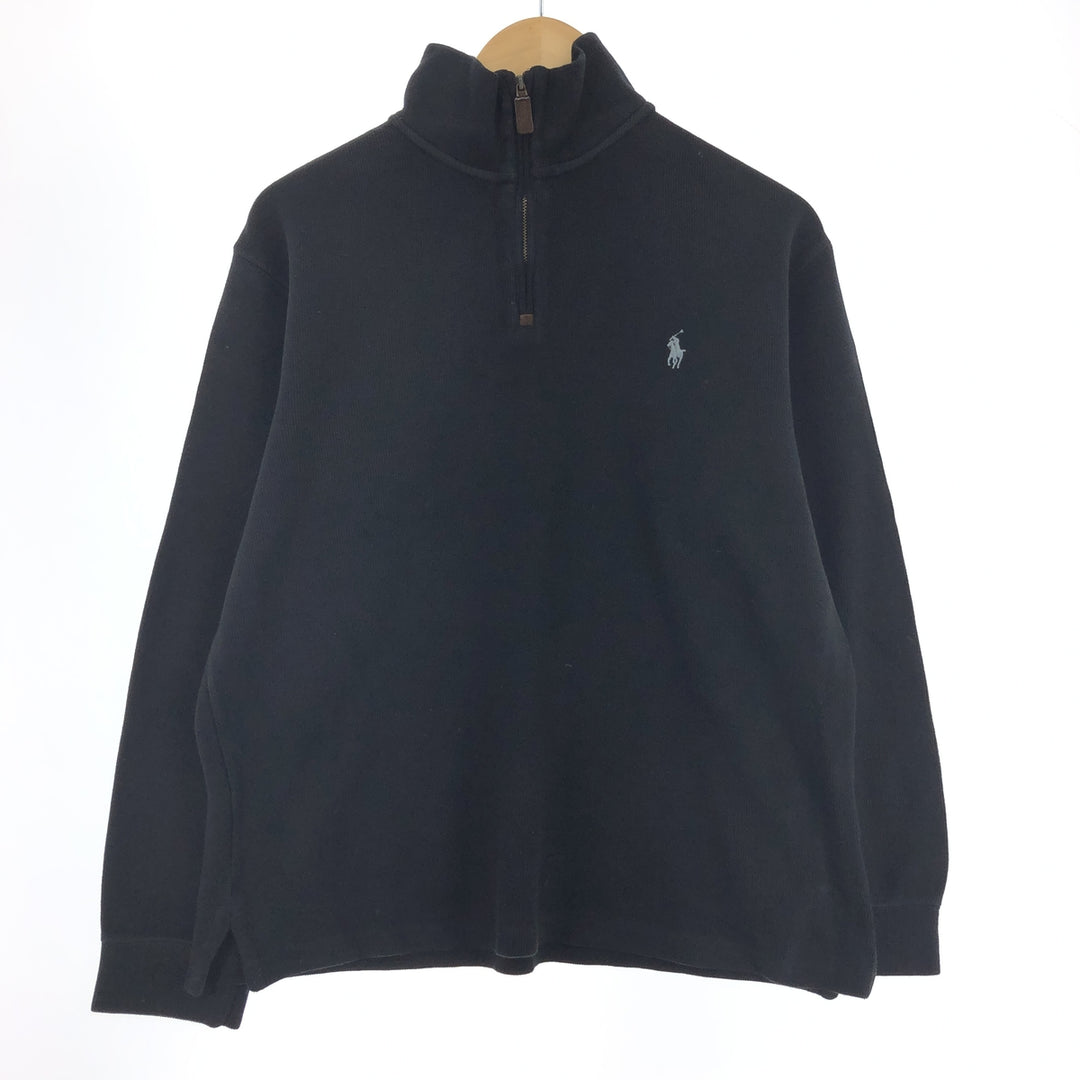 Ralph Lauren POLO RALPH LAUREN Half-Zip Sweatshirt Trainer Men's M /eaa438895