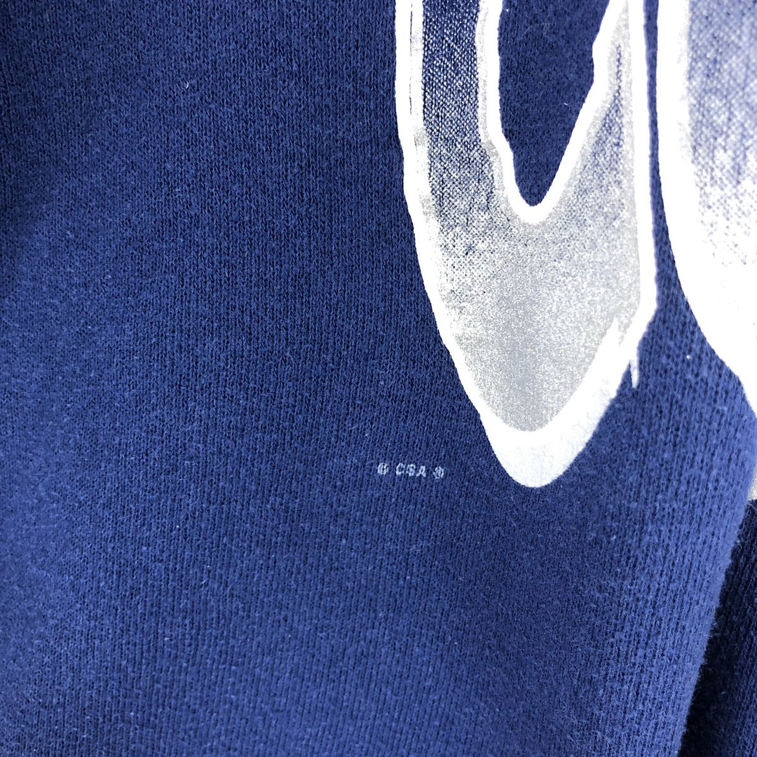 90'S LEAGUE LEADER NFL DALLAS COWBOYS Dallas Cowboys Printed Sweatshirt Trainer Made in USA Men's XL /eaa438899