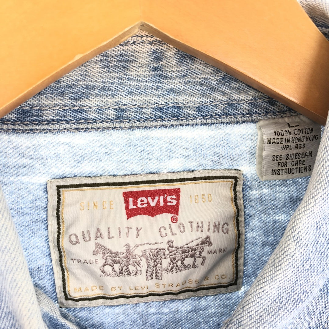 Levi's Long Sleeve Denim Shirt Men's L /eaa438912