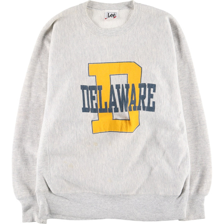 90'S Lee Reverse Weave College Sweatshirt, Made in USA, Men's L, Vintage /eaa438926