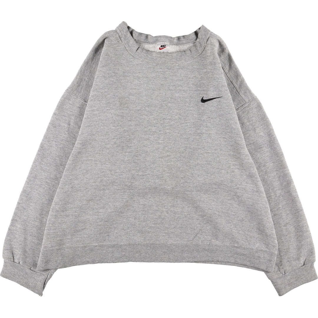 90'S Nike One Point Logo Sweatshirt Trainer Men's L Size Vintage / eaa439013