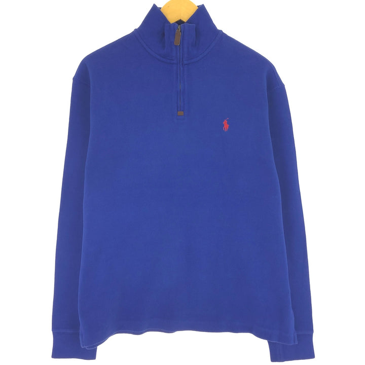 Ralph Lauren POLO RALPH LAUREN Half-zip sweatshirt, sweatshirt, men's M size / eaa439072