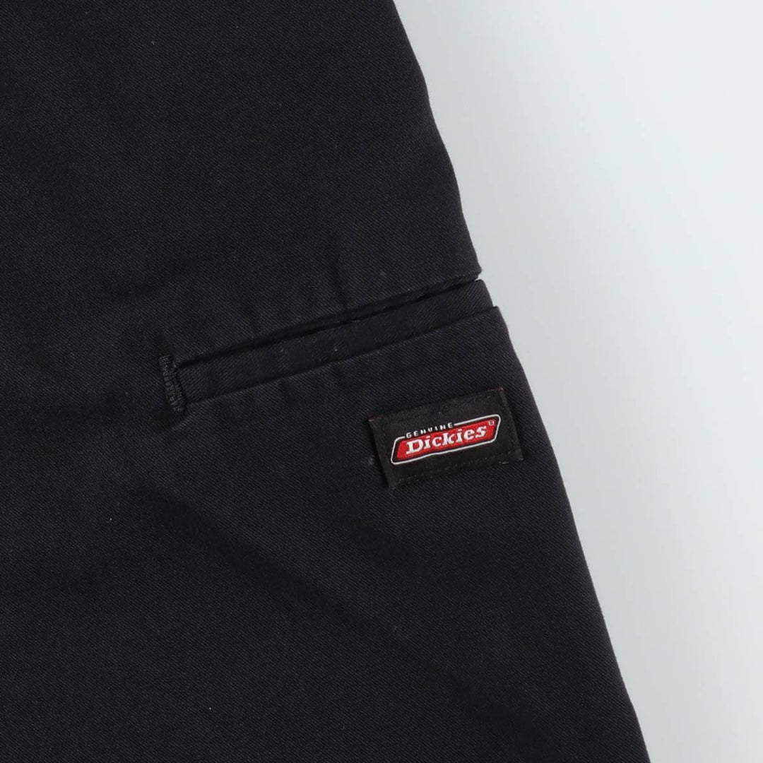 Dickies Work Shorts, Half Pants, Men's, W32 equivalent polyester black type Vintage Second Hand