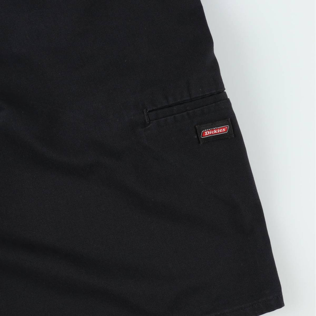 Dickies Work Shorts, Half Pants, Men's, W32 equivalent polyester black type Vintage Second Hand