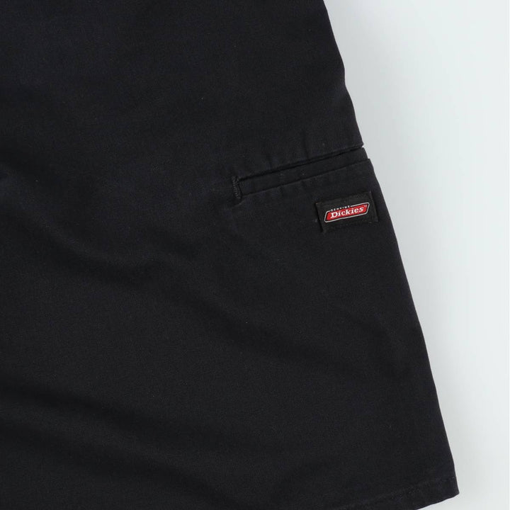 Dickies Work Shorts, Half Pants, Men's, W32 equivalent polyester black type Vintage Second Hand