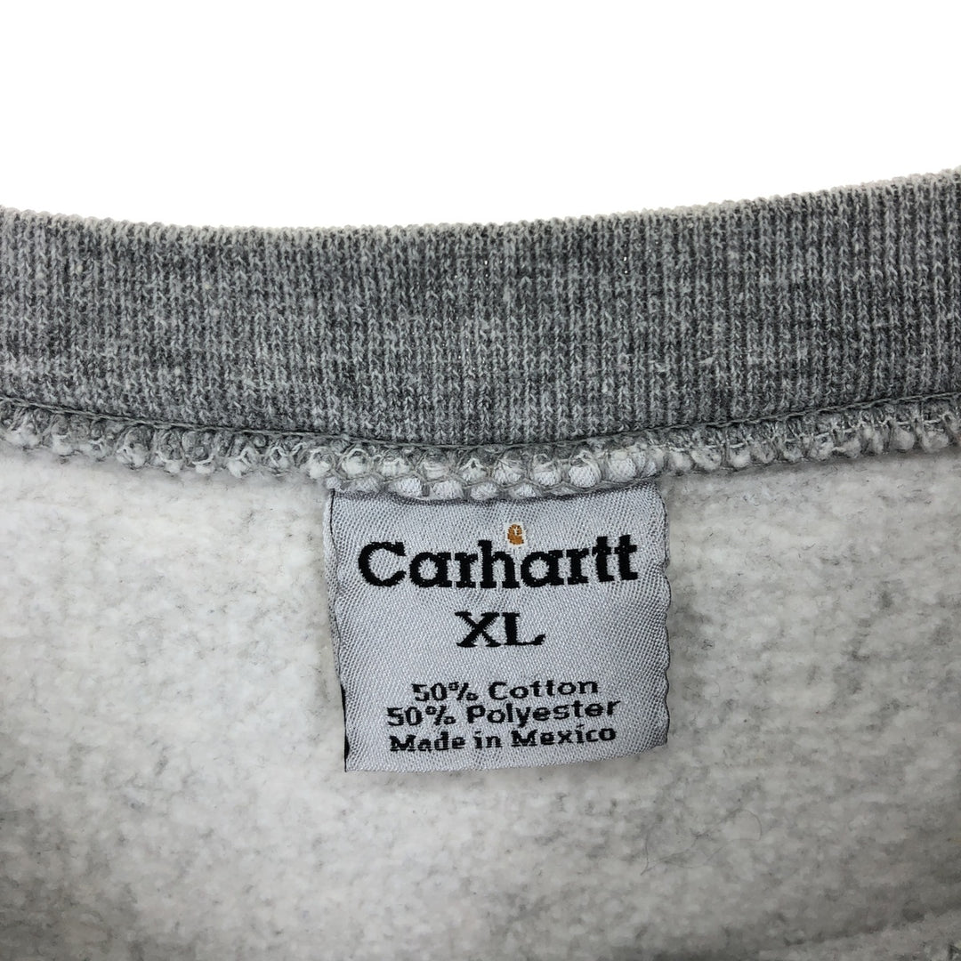 Carhartt Back Print Sweatshirt Trainer Men's XL Size / eaa439205