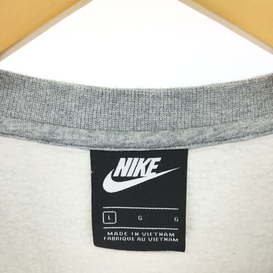 Nike NIKE One Point Logo Sweatshirt Trainer Men's L size / eaa439315