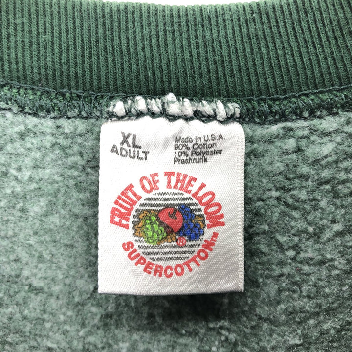 Fruit of the Loom Sweatshirt, Made in USA, Men's XL, Vintage /eaa439442