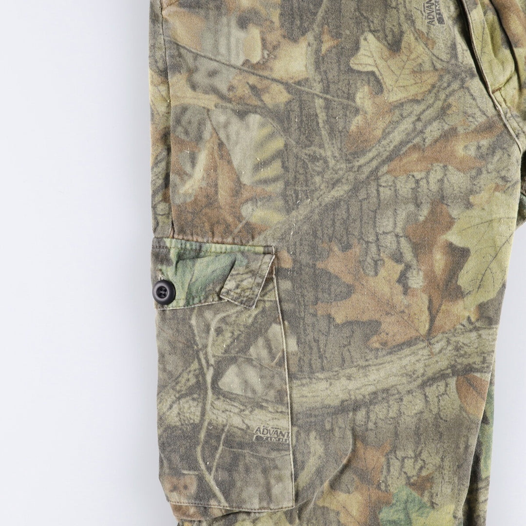 00'S RED HEAD Camouflage Pattern Real Tree Camo Cargo Pants Men's W34 equivalent / eaa439505