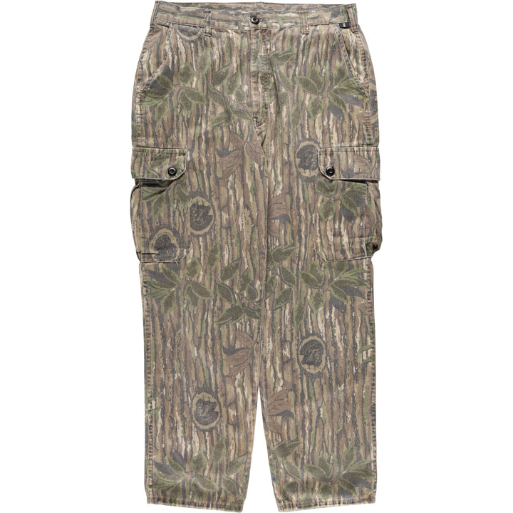 TenX 10X Camouflage Pattern Real Tree Camo Cargo Pants Men's W35 equivalent / eaa439510