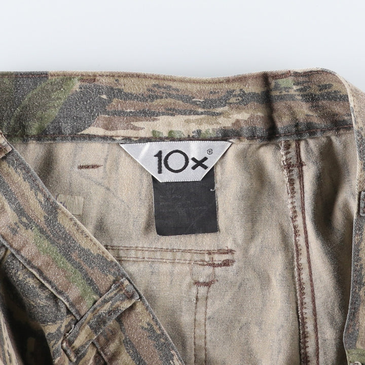 TenX 10X Camouflage Pattern Real Tree Camo Cargo Pants Men's W35 equivalent / eaa439510