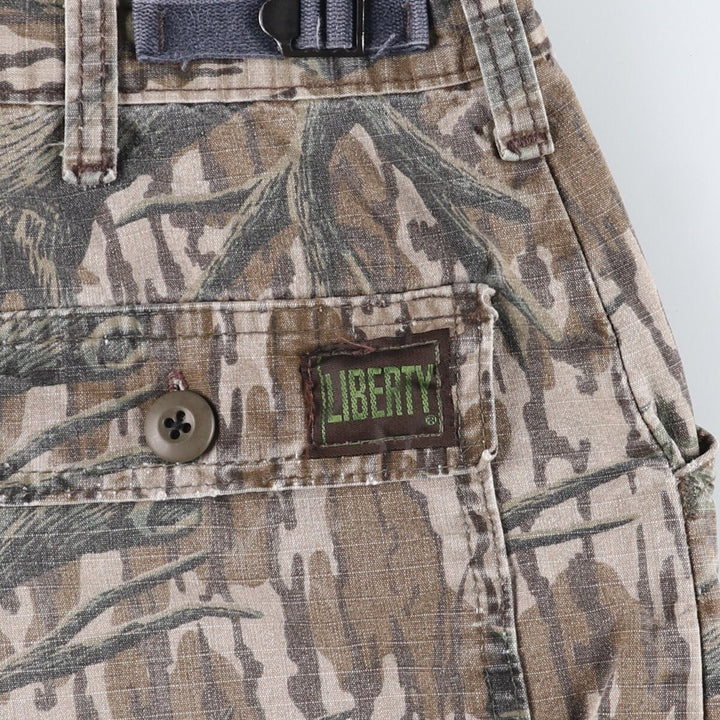 ~00'S Liberty LIBERTY Camouflage Pattern Real Tree Camo Ripstop Cargo Pants Men's W32 equivalent /eaa439512