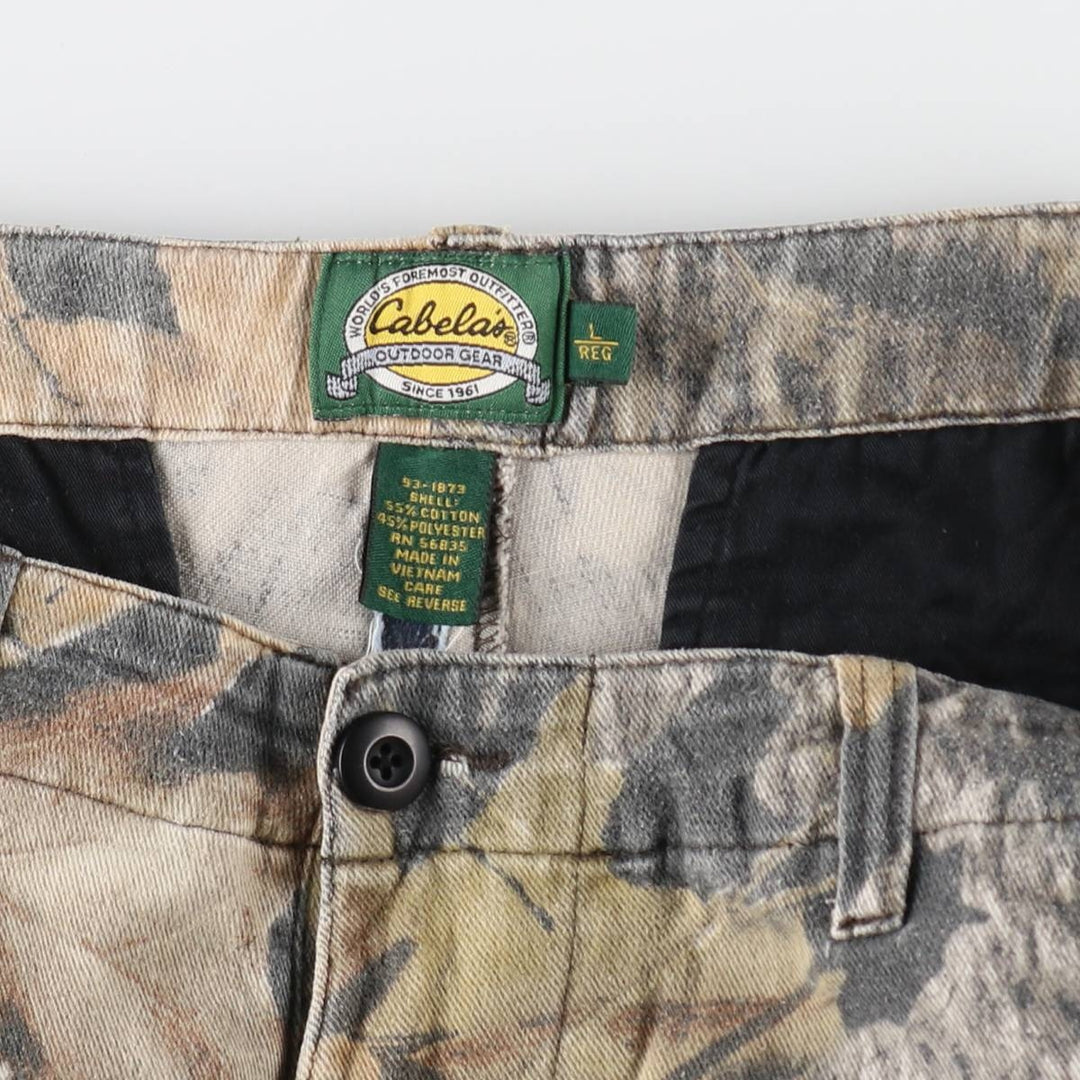 90s~00'S Cabelas Camouflage Pattern Real Tree Camo Cargo Pants Men's W36 equivalent /eaa439513