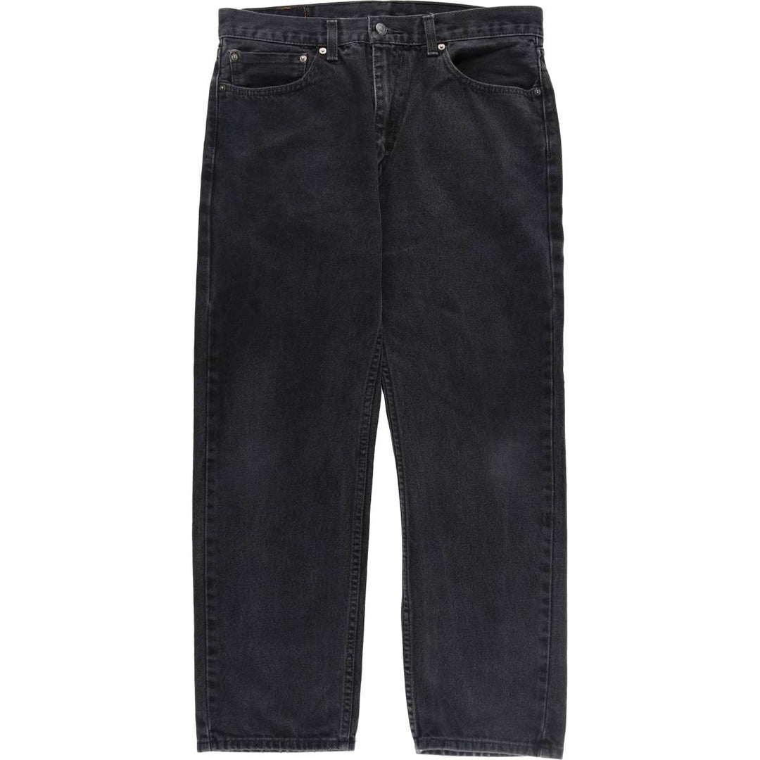 Levi's 505 Black Denim Tapered Denim Pants Men's W36 equivalent / eaa439529