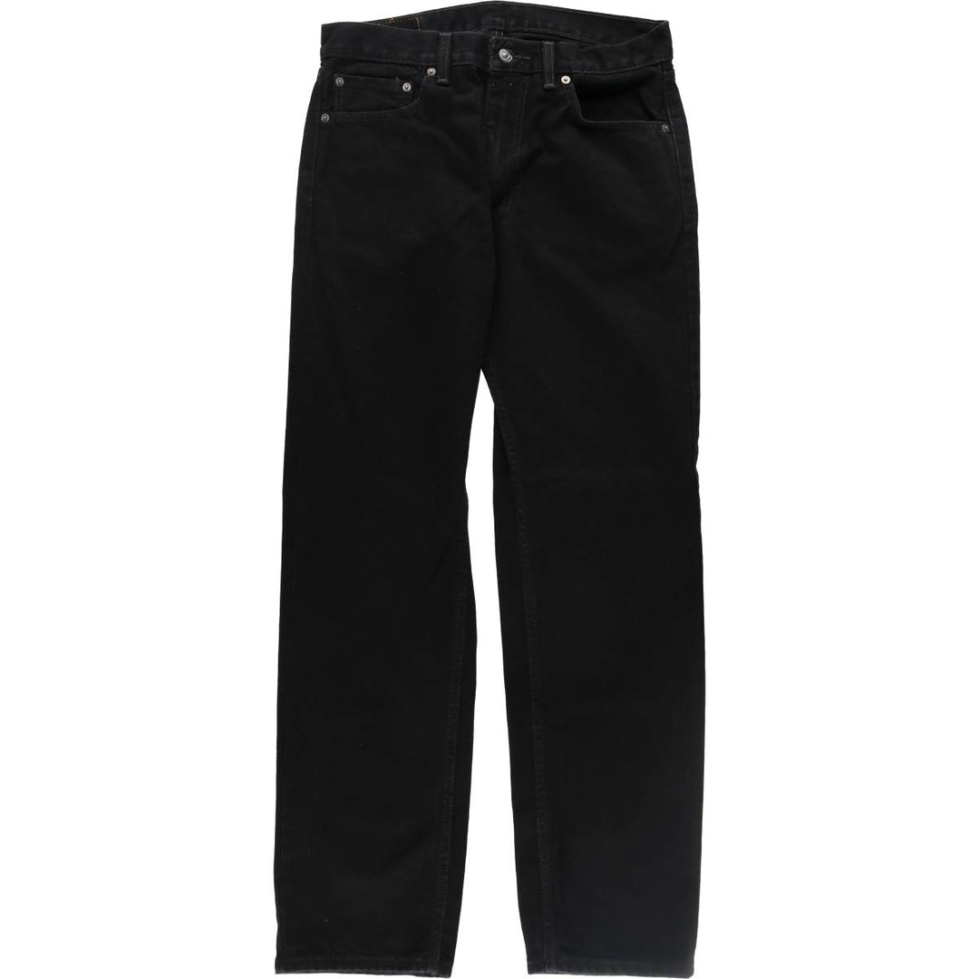 Levi's 505 Black Denim Tapered Denim Pants Men's W32 equivalent / eaa439531