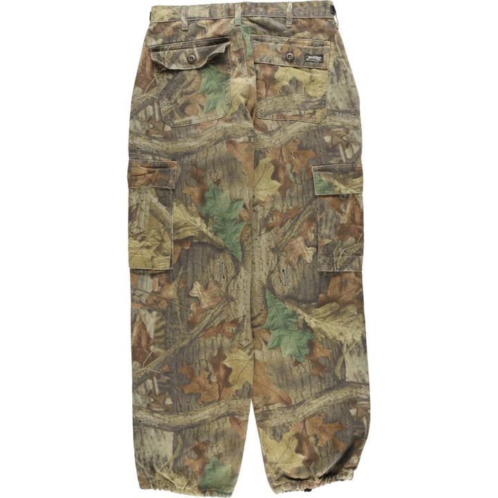 90'S Wrangler Camouflage Pattern Real Tree Camo Cargo Pants Men's S Size Vintage / eaa439570