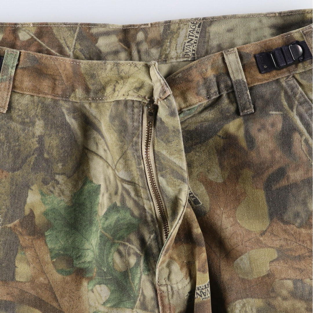 90'S Wrangler Camouflage Pattern Real Tree Camo Cargo Pants Men's S Size Vintage / eaa439570