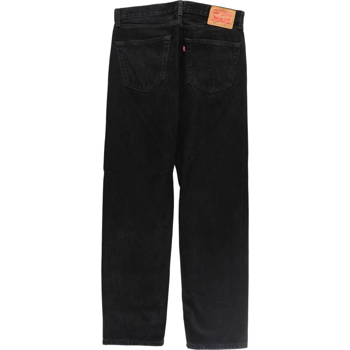 Levi's 505 Black Denim Tapered Denim Pants Men's W34 equivalent / eaa439585