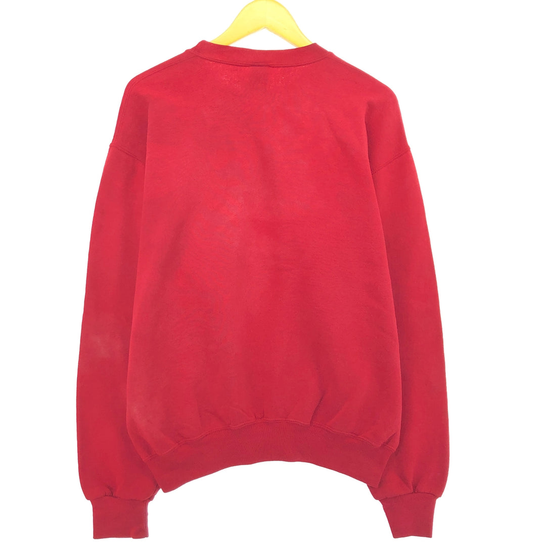 90'S Russell College Character Sweatshirt, Men's M Size Vintage / eaa439604