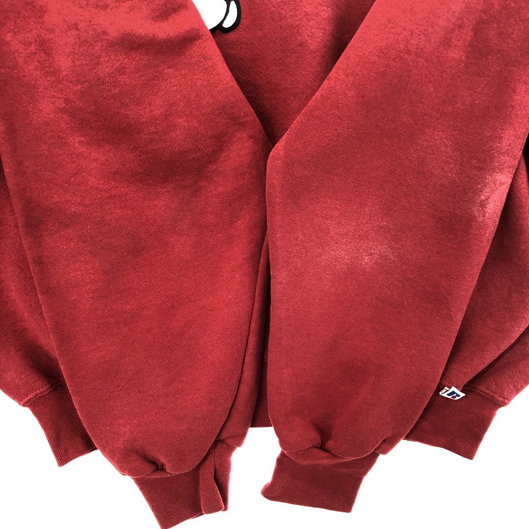 90'S Russell College Character Sweatshirt, Men's M Size Vintage / eaa439604