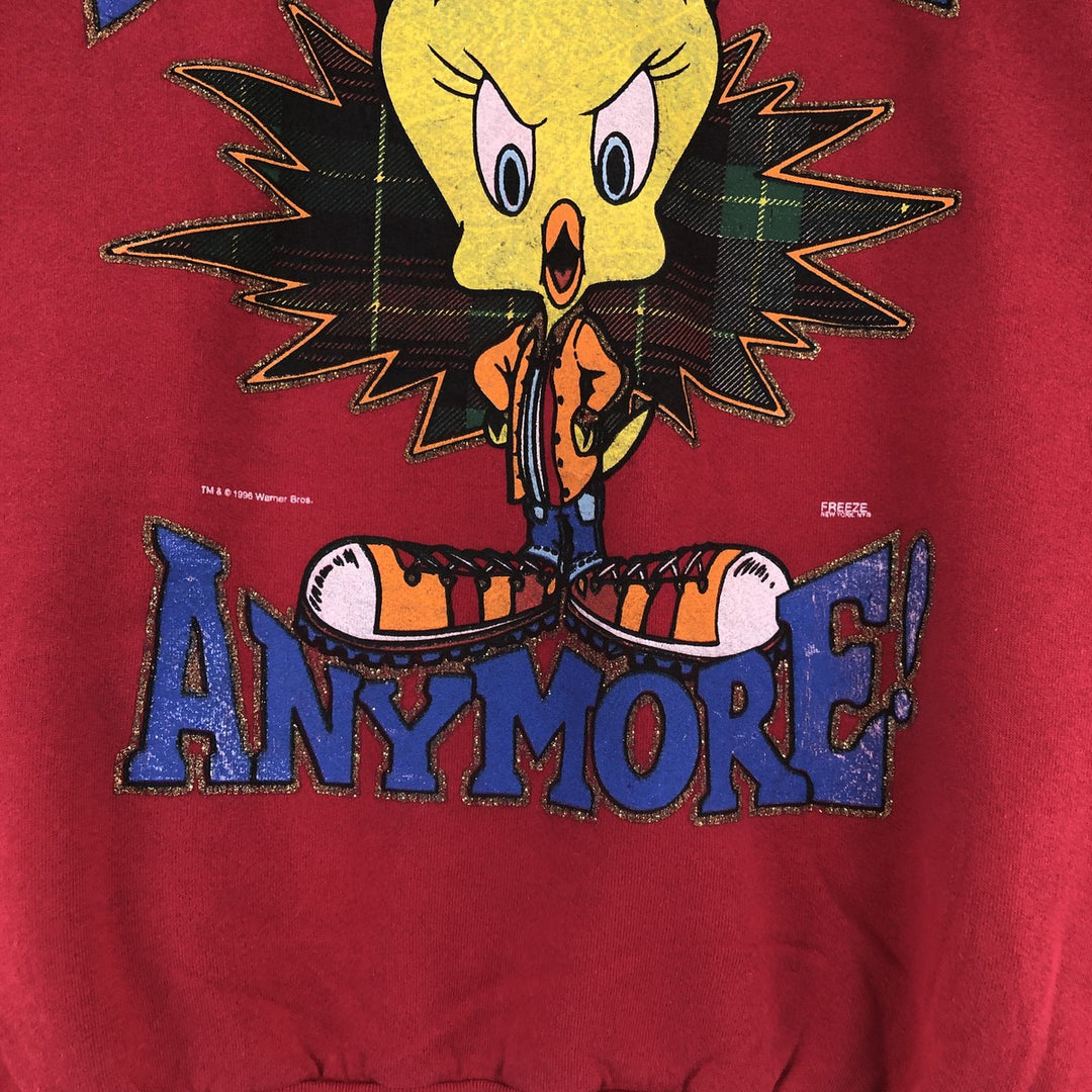 90'S Looney Tunes Tweety character sweatshirt, men's XL size, vintage / eaa439687