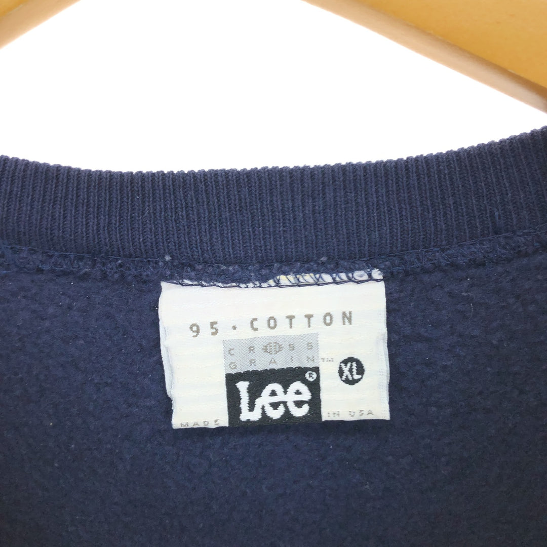 90'S Lee Reverse Weave College Sweatshirt, Made in USA, Men's XL, Vintage /eaa439708