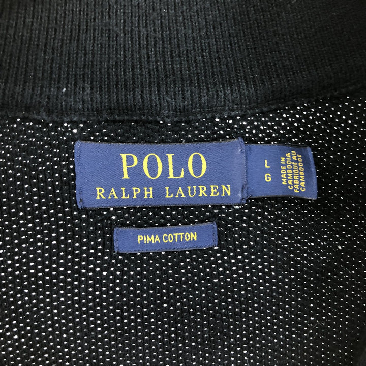 Ralph Lauren POLO RALPH LAUREN Half-zip sweatshirt, sweatshirt, men's size L / eaa439742