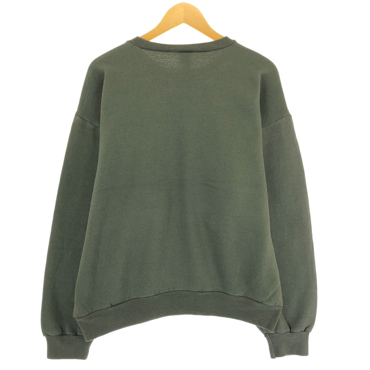 90'S SOFFE plain blank sweatshirt, sweatshirt, made in USA, men's XL equivalent, vintage /eaa439767