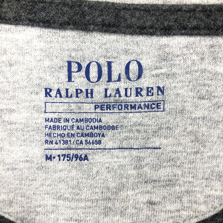 Ralph Lauren POLO RALPH LAUREN PERFORMANCE Half-Zip Sweatshirt Trainer Men's M size / eaa439779