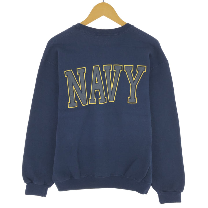 90'S SOFFE USNAVY sweatshirt, made in USA, men's size M, vintage /eaa439821