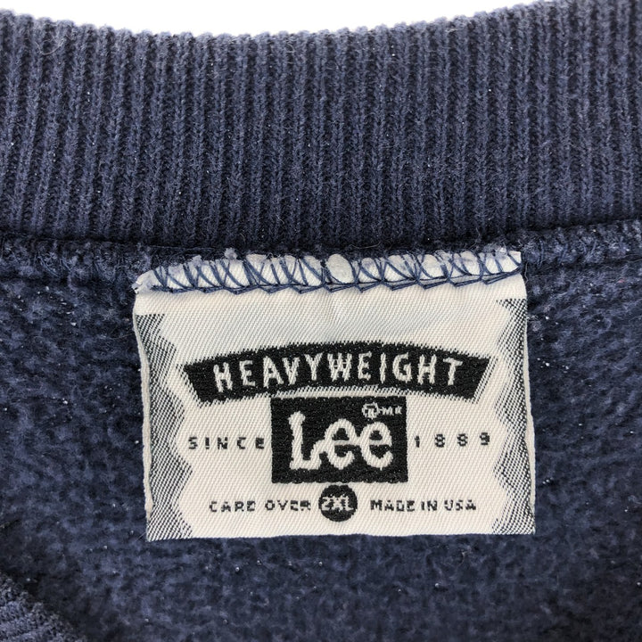 90s~00'S Lee Heavyweight Sweatshirt, Made in USA, Men's XXL, Vintage / eaa439855