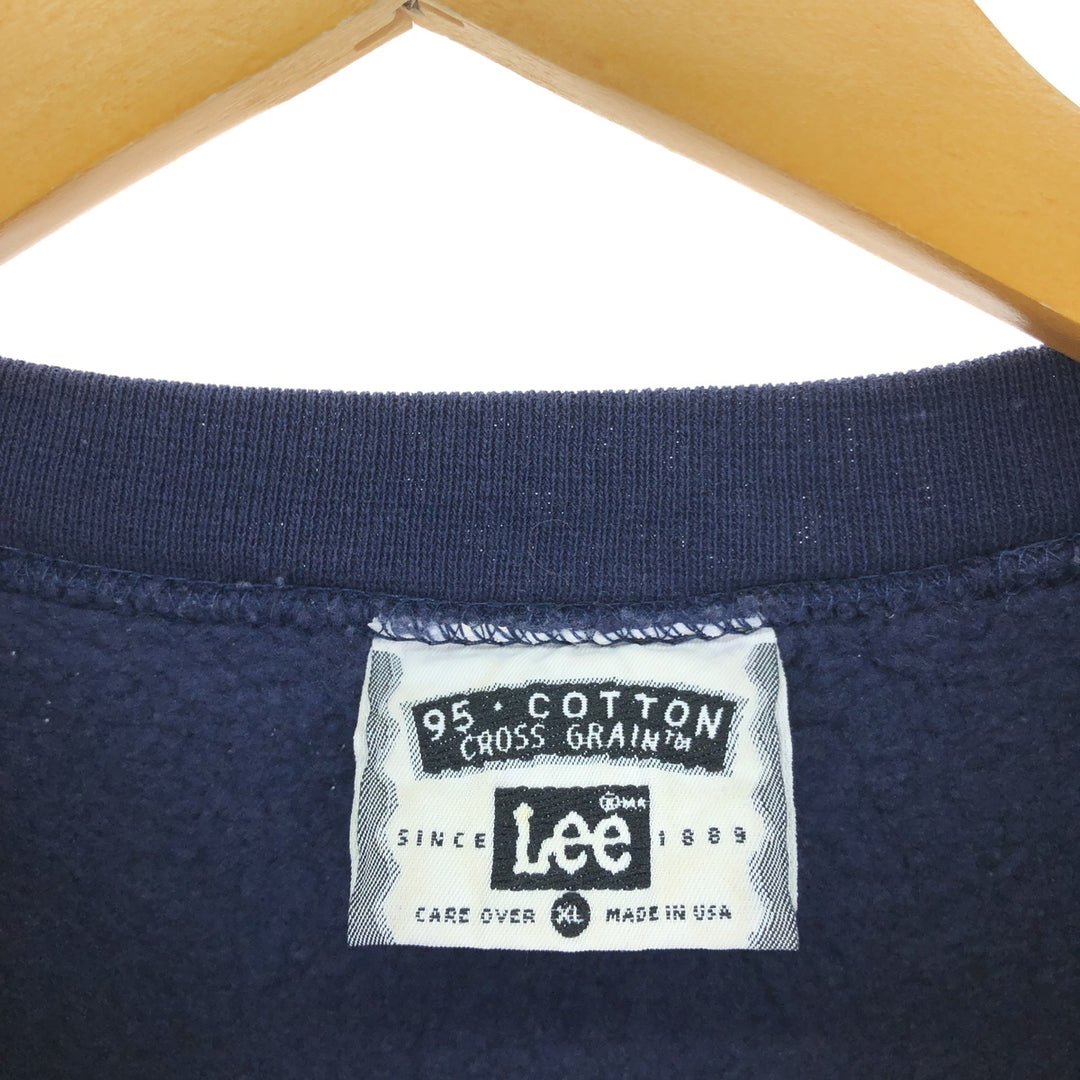 90'S Lee Reverse Weave College Sweatshirt, Made in USA, Men's XL, Vintage /eaa439915