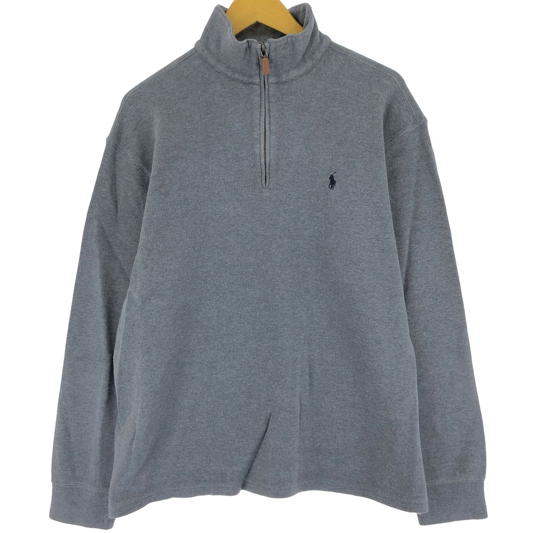 Ralph Lauren POLO by Ralph Lauren Half-Zip Sweatshirt, Men's L size / eaa439916