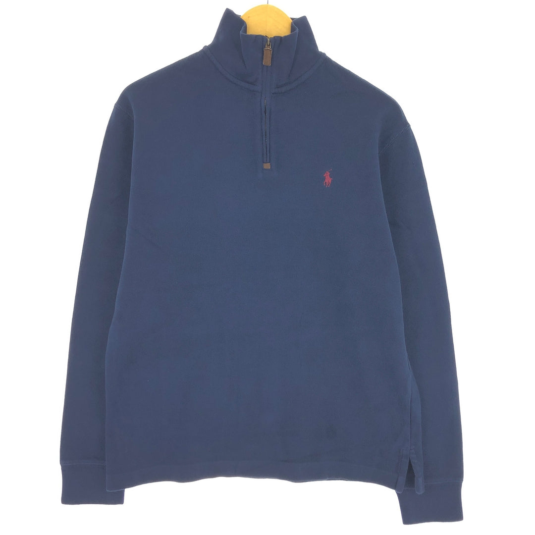 Ralph Lauren POLO RALPH LAUREN Half-zip sweatshirt, sweatshirt, men's M size / eaa439918