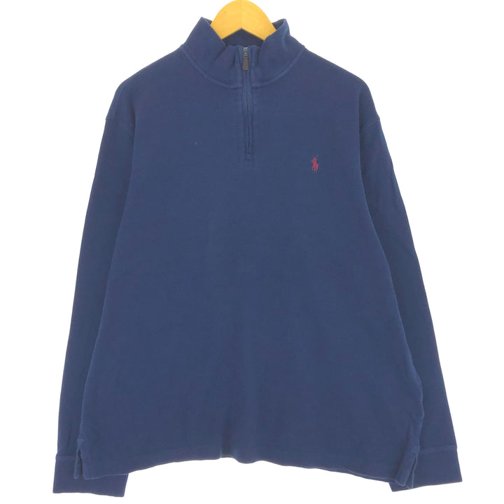 Ralph Lauren POLO RALPH LAUREN Half-Zip Sweatshirt Trainer Men's XL /eaa439919