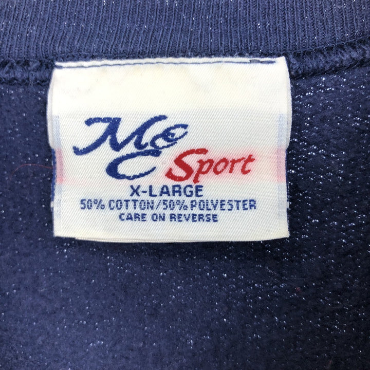 00'S MC Sport Stars and Stripes Sweatshirt Trainer Men's XL /eaa439940