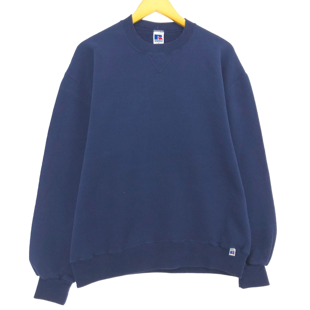 90'S Russell plain blank sweatshirt, sweatshirt, men's size L, vintage / eaa439967