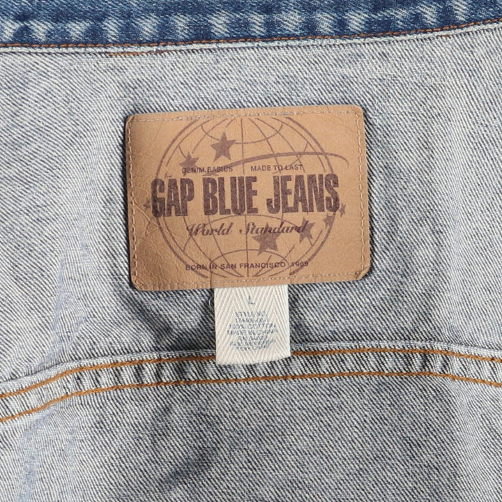 GAP GAP BLUE JEANS denim jacket G-jacket men's L /eaa440118