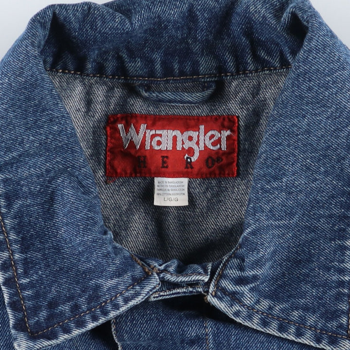 Wrangler HERO Denim Jacket, G-Jean, Men's L /eaa440119