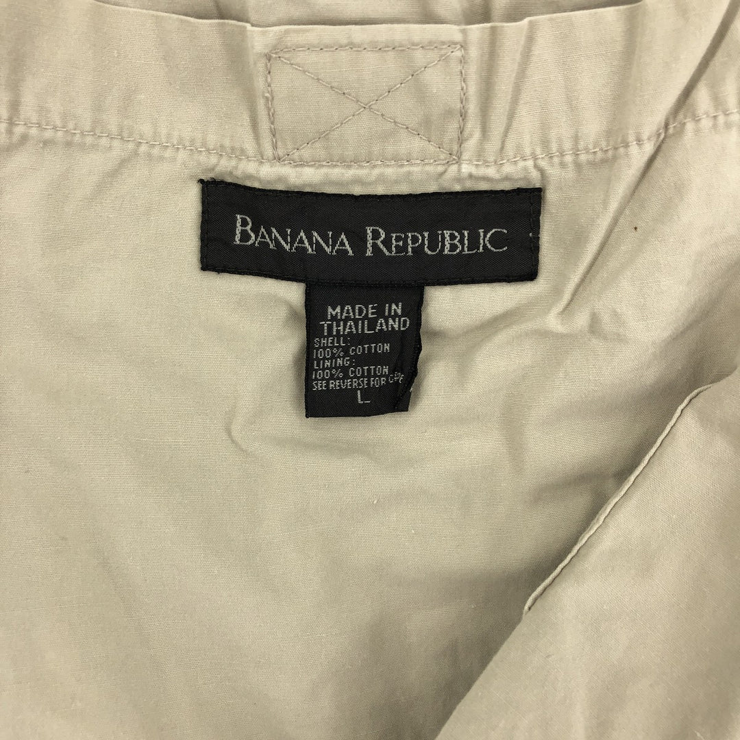 00'S Banana Republic Safari Vest Men's L /eaa440157