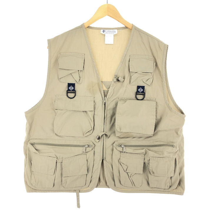 90'S Columbia PFG Fishing Vest Men's L Vintage /eaa440166