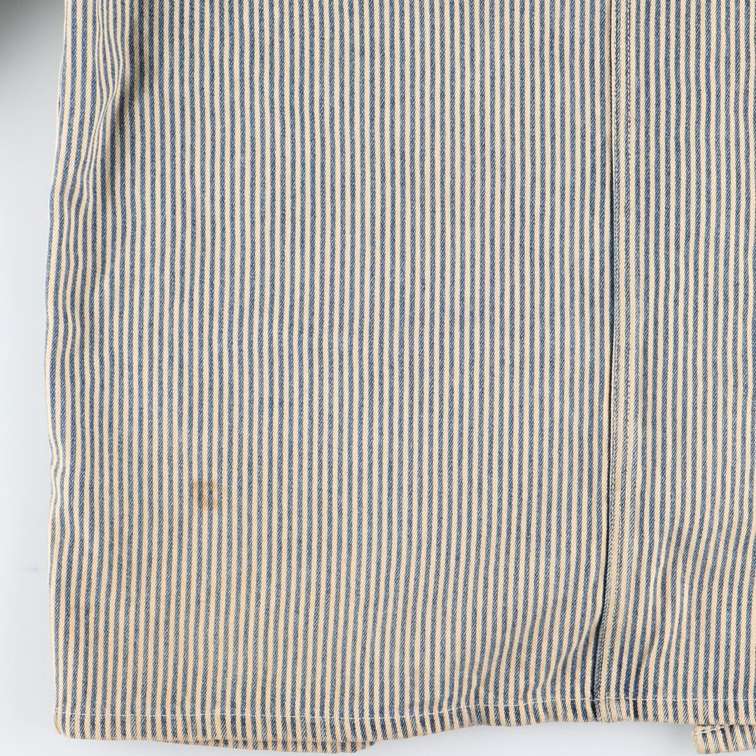 90'S Tommy Hilfiger Hickory Stripe Coverall Men's M Vintage /eaa440169