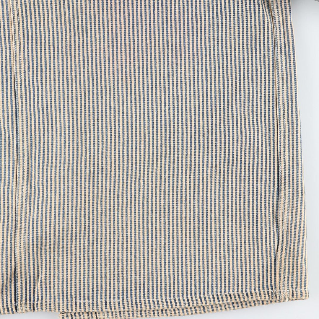 90'S Tommy Hilfiger Hickory Stripe Coverall Men's M Vintage /eaa440169