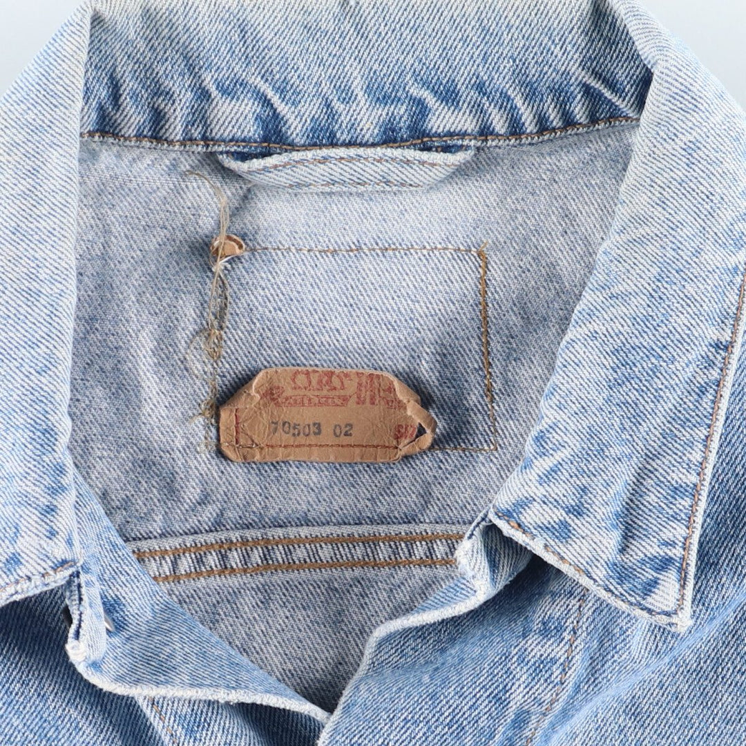 Levi's 70503 02 denim jacket G-jacket men's XL vintage /eaa440175