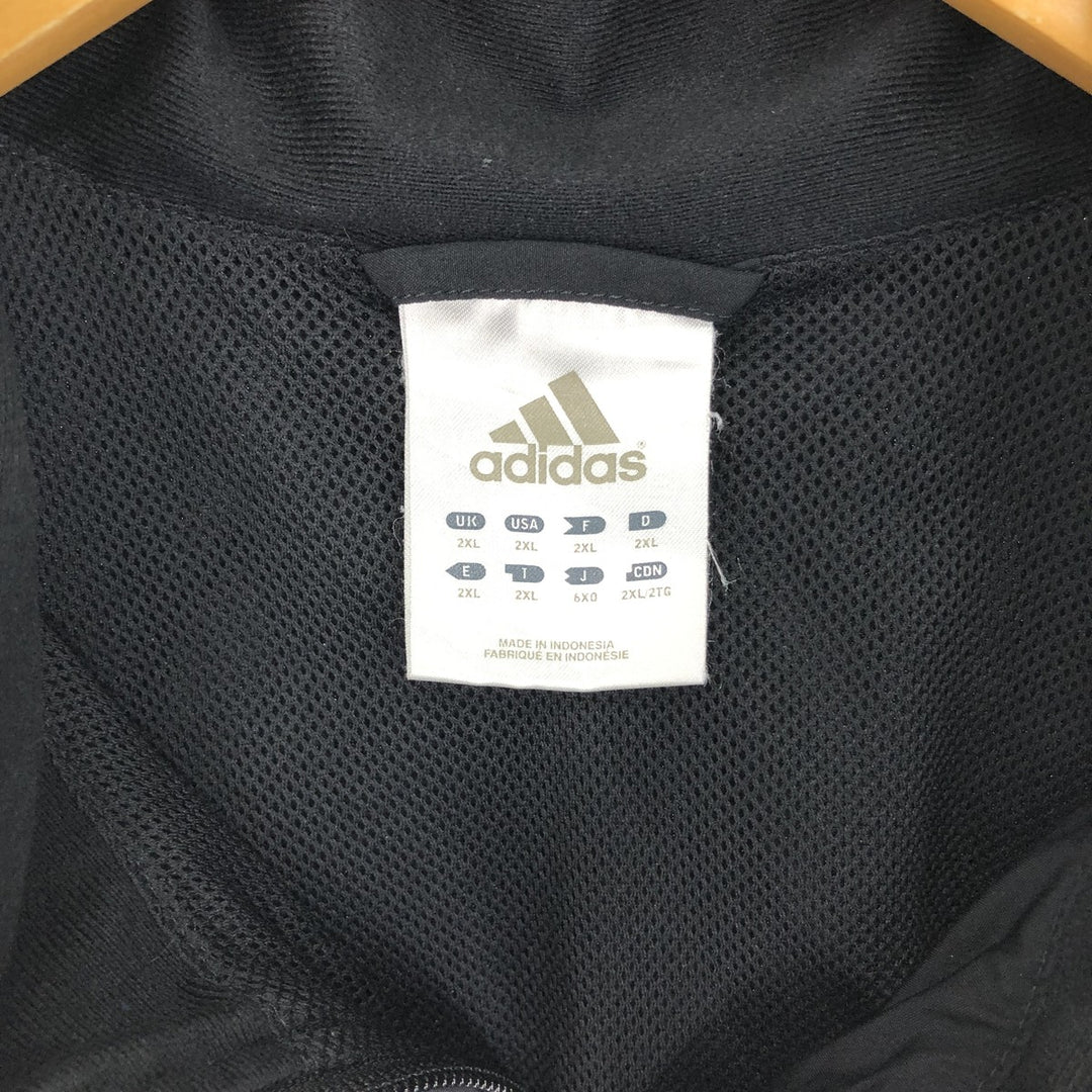 00'S Adidas Half Zip Warm Up Pullover Men's XXL /eaa440182