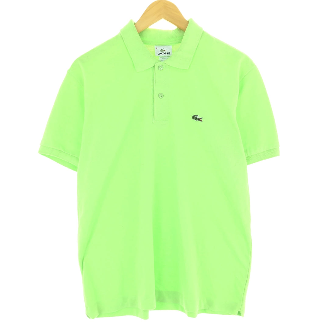 Lacoste LACOSTE Short Sleeve Polo Shirt 6 Men's XL /eaa440251